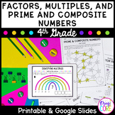 Factors, Multiples, Prime & Composite - 4th Grade Math Pri