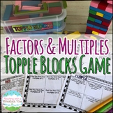 Factors Multiples Prime and Composite Numbers Game
