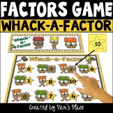 Factors Partner Math Game