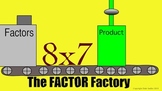 Factors & Products; A Video on How They Relate In Multiplication