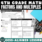 Factors and Multiples 4th Grade Math
