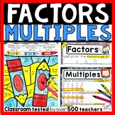 Factors and Multiples | 4th Grade Math | Multiplication Worksheets