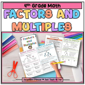 Factors and Multiples Booklet - Divisibility Rule - Big Ideas Math ...