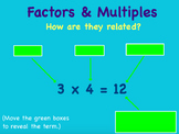 Factors and Multiples Flipchart