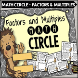 Factors and Multiples Math Circle Activity