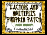 Factors and Multiples Pumpkin Patch