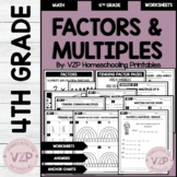 Factors and Multiples Worksheets