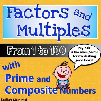 Preview of Factors and Multiples from 1 to 100 (Bundled Unit)