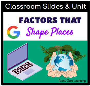 Preview of Factors that Shape Places Unit