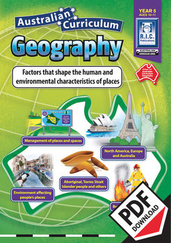 Preview of Factors that shape the human and environmental characteristics of place Year 5