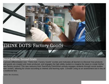 Preview of Factory Goods Think Dots- Primary