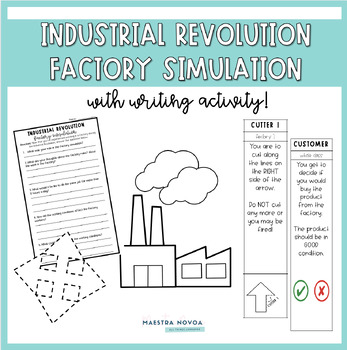 Factory Simulation +Writing Activity for the Industrial Revolution