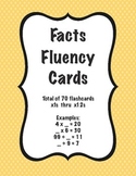 Facts Fluency Cards