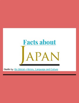 Preview of Facts about Japan - Reading Guide - ASIA