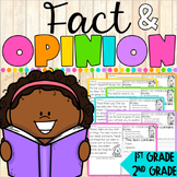 Facts and Opinions Activities Fact and Opinion Reading Pas