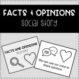 Facts and Opinions Social Story