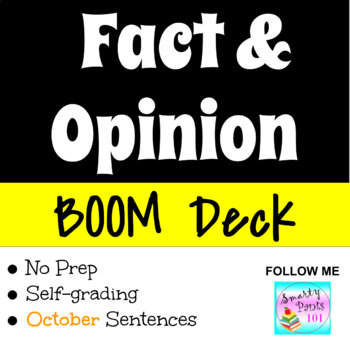 Preview of Facts and Opinions  l  October Theme l  Boom Deck 