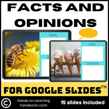 Preview of Facts and Opinions with Pictures for Google Slides