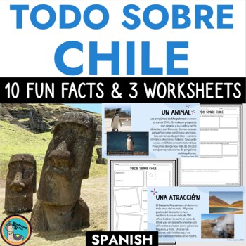 Preview of Facts of Chile: Spanish Todo Sobre Chile Lesson