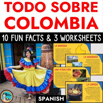 Preview of Facts of Colombia: Todo Sobre Colombia Lesson