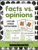 Facts vs. Opinions Sort FREEBIE