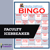 Faculty Sightings Get-To-Know-You BINGO