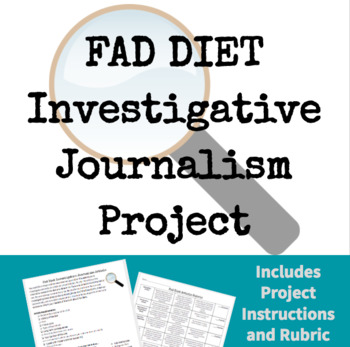 Preview of Fad Diet Investigative Journalism Project