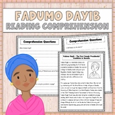 Fadumo Dayib Reading Comprehension Passage | Women's Histo
