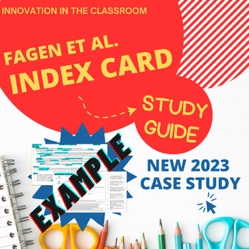 Preview of Fagen et al. Review Index Card with G.R.A.V.E. Evaluation