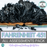 Fahrenheit 451: Assessments {Formative, Quizzes, Summative