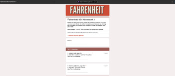 Preview of Fahrenheit 451 Case Study | Homework, Exit Tickets, & Lesson Objectives |