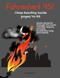 Fahrenheit 451 Close Reading Guide pages 76-88