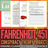 Fahrenheit 451 Part 3 Burning Bright Conspiracy Theories W