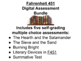 Fahrenheit 451 Digital Assessment Bundle (Google Forms)