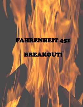 Preview of Fahrenheit 451 Digital Breakout!