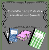Fahrenheit 451 Discussion/Journal Questions