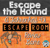 Fahrenheit 451 Review Game Escape Room