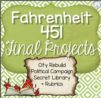 Preview of Fahrenheit 451 Final Projects