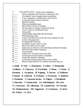 Fahrenheit 451 Final Test and Answer Key by The Literature Store