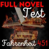 Fahrenheit 451 Final Test and Answer Key - Fully Editable-
