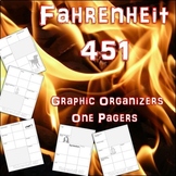 Fahrenheit 451 Graphic Organizers / One Pagers