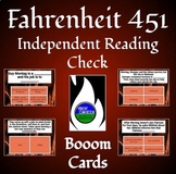 Fahrenheit 451 Independent Reading Check Boom Cards
