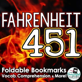 Preview of Fahrenheit 451 Interactive Bookmarks: Questions, Analysis, Vocabulary