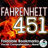 Fahrenheit 451 Interactive Bookmarks: Questions, Analysis,
