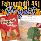 Fahrenheit 451 Lap Book Project: Vocab, Character Analysis