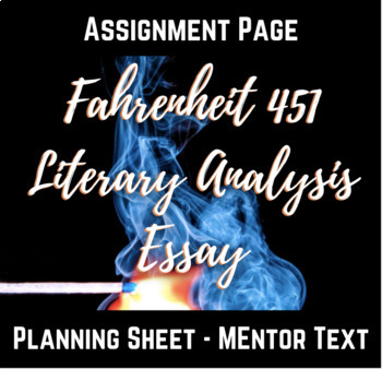fahrenheit 451 literary analysis essay topics