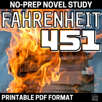 Fahrenheit 451 Literature Guide Lesson Activity Packet Distance Learning