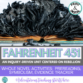 Fahrenheit 451:  Novel Activities {PreReading, Essential Q
