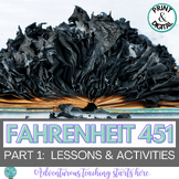 Fahrenheit 451:  Part 1 Lessons, Activities, Close Reading