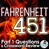 Fahrenheit 451 Part 1 Study Guide Questions and Comprehens